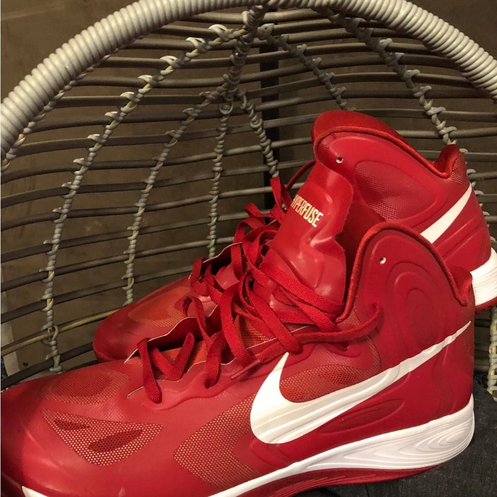 Nike Red Basketball Shoes